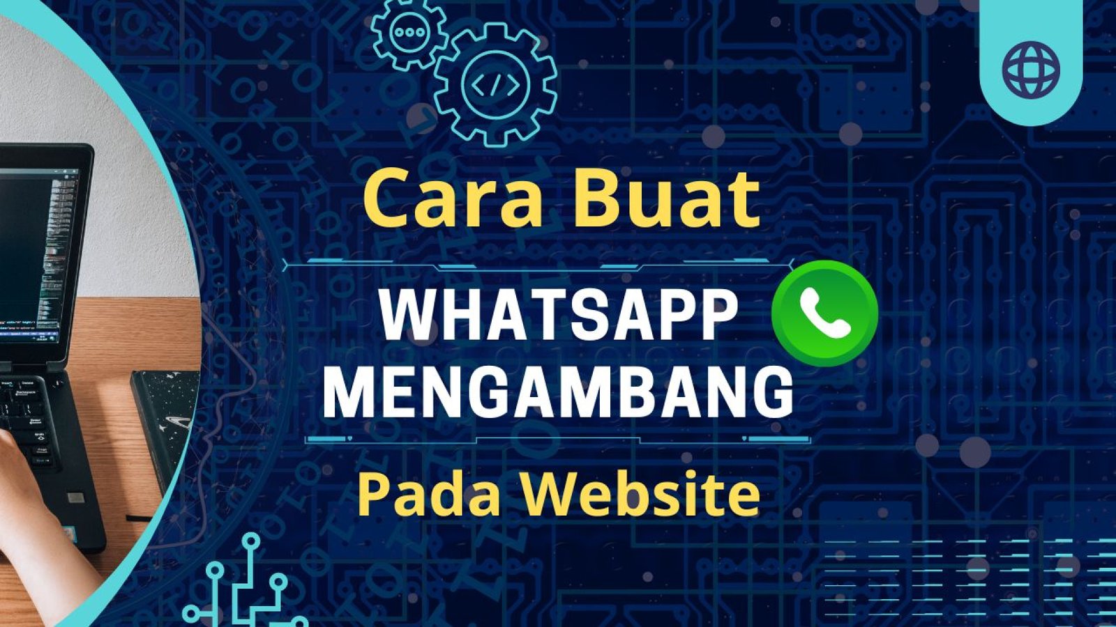 Buat Tombol WhatsApp Pada Website